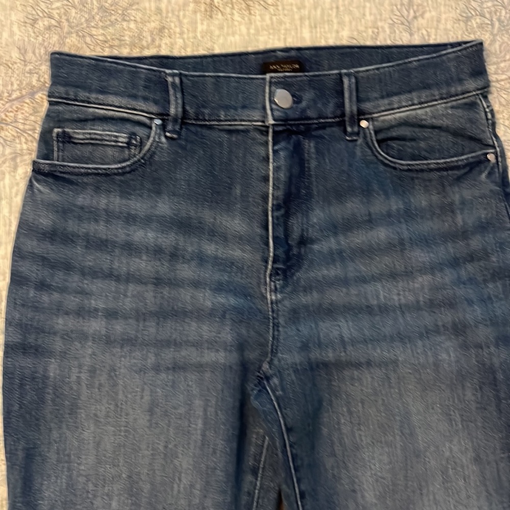 Ann Taylor jeans regular fit with some stretch. Size 2